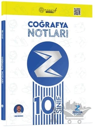 Coğrafyanın Kodları Maarif Modeli 10. Sınıf Coğrafya Notları – Yunus Turan – Zeduva Yayınları kitap kapağı