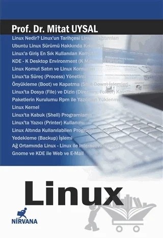 Linux – Mithat Uysal – Nirvana Yayınları kitap kapağı