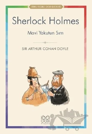 Sherlock Holmes - Mavi Yakutun Sırrı – Sir Arthur Conan Doyle – 1001 Çiçek Kitaplar kitap kapağı