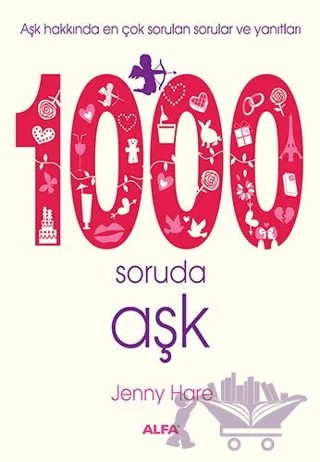 1000 Soruda Aşk – Jenny Hare – Alfa Yayınları kitap kapağı