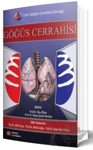 Göğüs Cerrahisi Cilt: 1 – Kolektif – İstanbul Tıp Kitabevi kitap kapağı