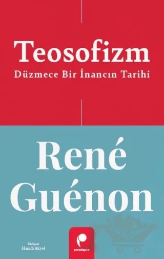 Teosofizm – Rene Guenon – Paradigma Yayıncılık kitap kapağı