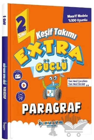 2. Sınıf Keşif Takımı Extra Güçlü Paragraf – Kolektif – İlkokulluyum kitap kapağı