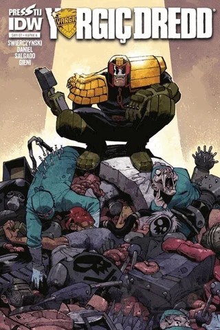 Yargıç Dredd Sayı: 7 - Kapak A – Presstij Kitap kitap kapağı