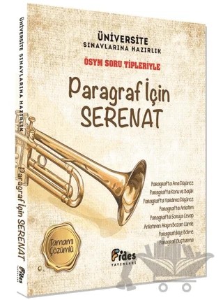 ÖSYM Soru Tipleriyle Paragraf İçin Serenat – Kolektif – Fides Yayıncılık kitap kapağı