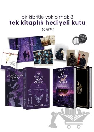 Bir Kibritle Yok Olmak 3 - Hediyeli Kutu – Özge Naz – Guardian kitap kapağı
