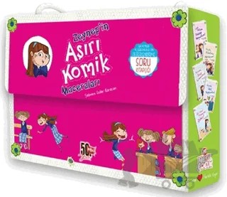 Zeynep'in Aşırı Komik Maceraları (5 Kitap) – Şebnem Güler Karacan – Nesil Yayınları kitap kapağı