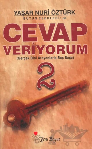 Cevap Veriyorum 2 – Yaşar Nuri Öztürk – Yeni Boyut Yayınları kitap kapağı