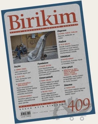 Birikim Aylık Sosyalist Kültür Dergisi Sayı: 409 Mayıs 2023 – Birikim Yayınları kitap kapağı