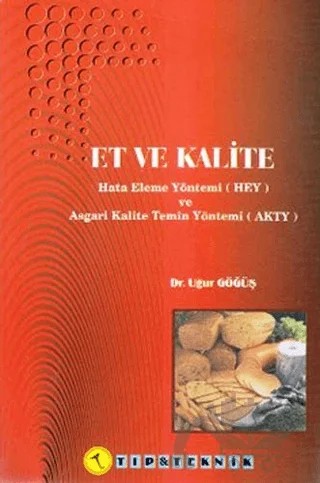 Et ve Kalite – Uğur Göğüş – Pelikan Tıp Teknik Yayıncılık kitap kapağı