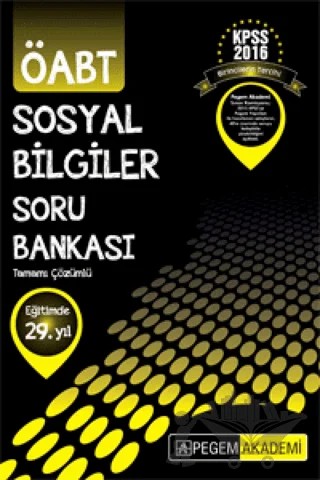 2016 KPSS ÖABT Sosyal Bilgiler Soru Bankası (3 Kitap Takım) – Coşkun Çebitürk – Pegem Akademi Yayıncılık kitap kapağı