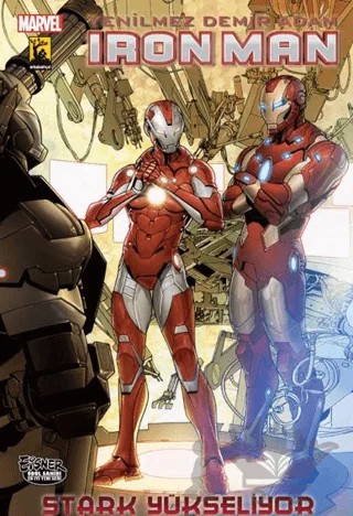 İron Man- Yenilmez Demir Adam Cilt:6 Stark Yükseliyor – Matt Fraction – Arka Bahçe Yayıncılık kitap kapağı