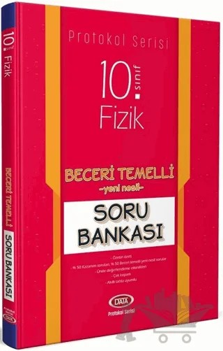 10. Sınıf Fizik Beceri Temelli Soru Bankası Protokol Serisi – Kolektif – Data Yayınları kitap kapağı