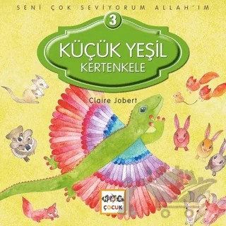 Küçük Yeşil Kertenkele – Claire Jobert – Nar Çocuk kitap kapağı