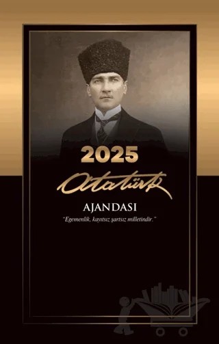 2025 Atatürk Ajandası - Kalpaklı – Kolektif – Mor Kelebek kitap kapağı