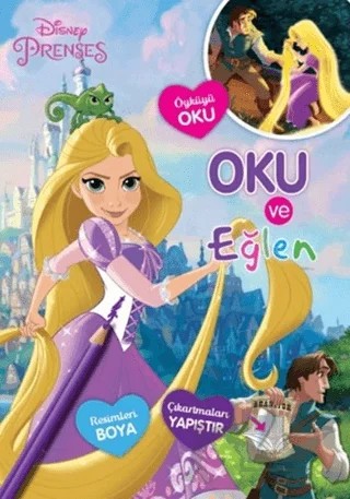 Disney Prenses Oku ve Eğlen – Kolektif – Doğan Egmont Yayıncılık kitap kapağı