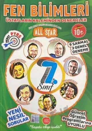 7. Sınıf All Star Fen Bilimleri Denemeler – Kolektif – Newton Yayınları kitap kapağı