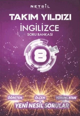 8. Sınıf İngilizce Takım Yıldızı Soru Bankası – Kolektif – Netbil Yayıncılık kitap kapağı