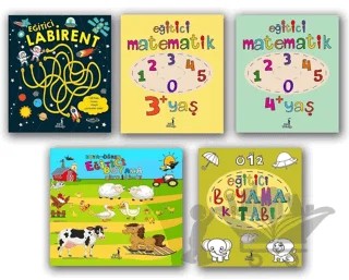 Eğitici Kitaplar Seti (5 Kitap Takım) – Serkan Karakoç – Pal Sokağı Yayınları kitap kapağı