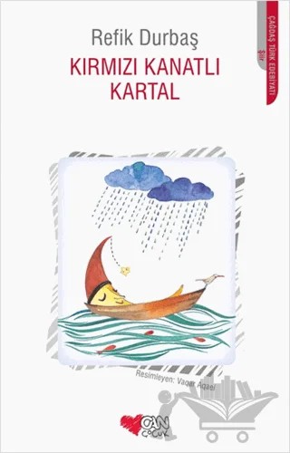 Kırmızı Kanatlı Kartal – Refik Durbaş – Can Çocuk Yayınları kitap kapağı