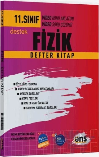 11. Sınıf Fizik Defter Kitap – Fatma Böyükocakoğlu, Biltan Böyükocakoğlu – ENS Yayınları kitap kapağı