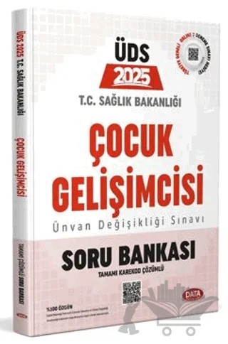 T.C. Sağlık Bakanlığı ÜDS Çocuk Gelişimcisi Soru Bankası – Kollektif – Data Yayınları kitap kapağı