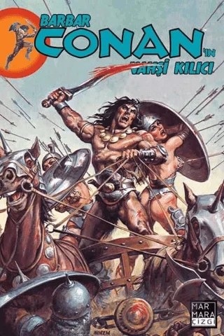 Barbar Conan'ın Vahşi Kılıcı Cilt: 15 – Michael Fleisher – Marmara Çizgi kitap kapağı
