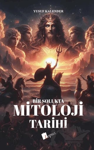 Bir Solukta Mitoloji Tarihi – Yusuf Kalender – Lopus Yayınları kitap kapağı