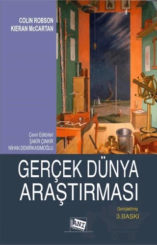 Gerçek Dünya Araştırması – Colin Robson, Kieran McCartan – Anı Yayıncılık kitap kapağı
