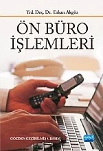 Ön Büro İşlemleri – Erkan Akgöz – Nobel Akademik Yayıncılık kitap kapağı
