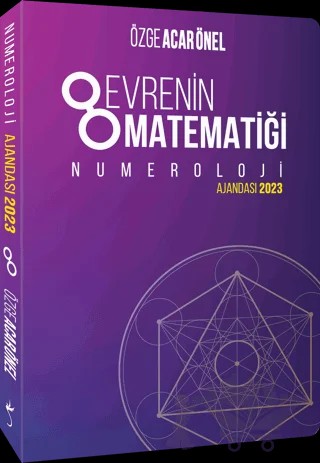 Evrenin Matematiği - Numeroloji Ajandası 2023 – Özge Acar Önel – İndigo Kitap kitap kapağı