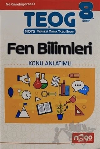 8. Sınıf Teog Fen Bilimleri Konu Anlatımlı – Kolektif – Nego Yayınları kitap kapağı