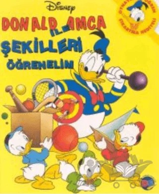 Donald Amca ile Şekilleri Öğrenelim – Kolektif – Doğan Egmont Yayıncılık kitap kapağı