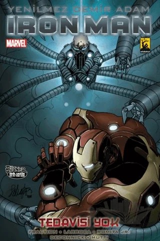 Iron Man (Demir Adam) Cilt 8 - Tedavisi Yok – Matt Fraction – Arka Bahçe Yayıncılık kitap kapağı