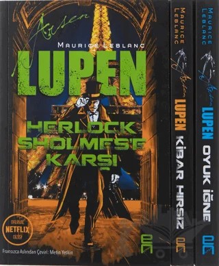 Arsen Lüpen Seti (3 Kitap Takım) – Maurice Leblanc – En Kitap kitap kapağı