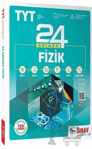 Tyt Fizik 24 Adımda Konu Anlatımlı Soru Bankası – Kolektif – Sınav Yayınları kitap kapağı