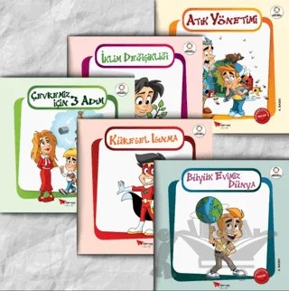 Yeşil Gezegenimiz (5 Kitap Takım) – Kolektif – Kağıt Uçak Yayınları kitap kapağı