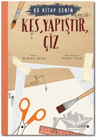Kes Yapıştır Çiz – M. Banu Aksoy – Redhouse Kidz Yayınları kitap kapağı