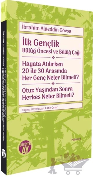 İlk Gençlik – İbrahim Alaeddin Gövsa – Büyüyen Ay Yayınları kitap kapağı