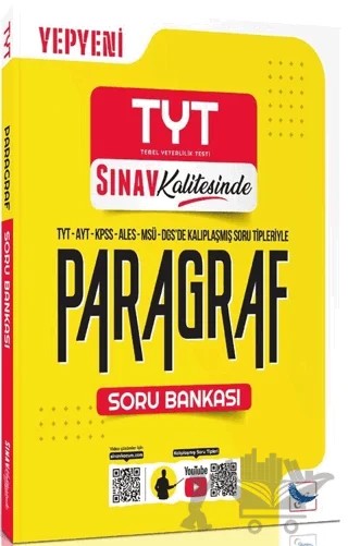 Sınav Kalitesinde TYT AYT KPSS ALES MSÜ DGS Paragraf Soru Bankası – Kolektif – Sınav Yayınları kitap kapağı