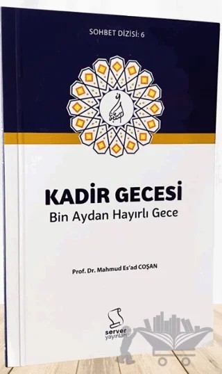 Kadir Gecesi Bin Aydan Hayırlı Gece - Cep Boy – M. Es'ad Coşan – Server Yayınları kitap kapağı