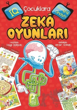 Çocuklara Zeka Oyunları – Müge Çiçekyüzlü – Ren Çocuk kitap kapağı