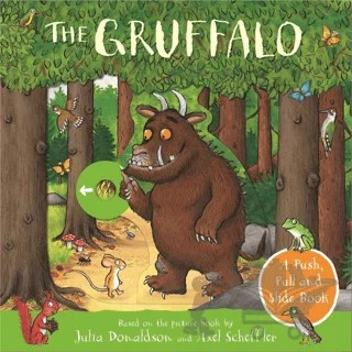 The Gruffalo: A Push, Pull and Slide Book – Julia Donaldson – Pan Macmillan kitap kapağı