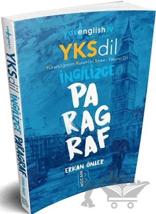 YKS İngilizce Paragraf Soru Bankası – Erkan Önler – Benim Hocam Yayınları kitap kapağı