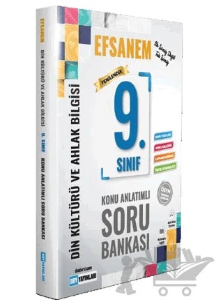 9. Sınıf Din Kültürü ve Ahlak Bilgisi Efsane Konu Anlatımlı Soru Bankası – Kolektif – DDY Yayınları kitap kapağı