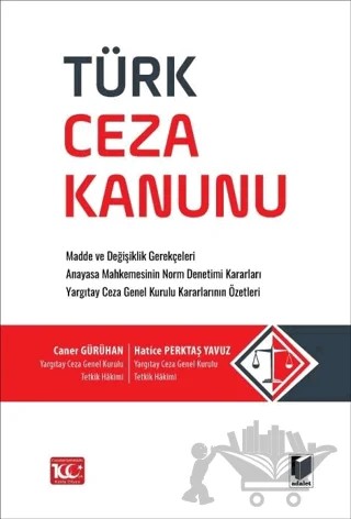 Türk Ceza Kanunu – Hatice Perktaş Yavuz, Caner Gürühan – Adalet Yayınevi kitap kapağı