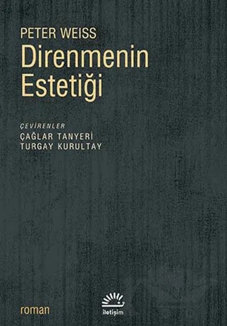 Direnmenin Estetiği – Peter Weiss – İletişim Yayınevi kitap kapağı