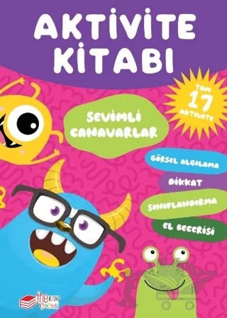 Aktivite Kitabı: Sevimli Canavarlar – Kolektif – The Kitap Çocuk kitap kapağı