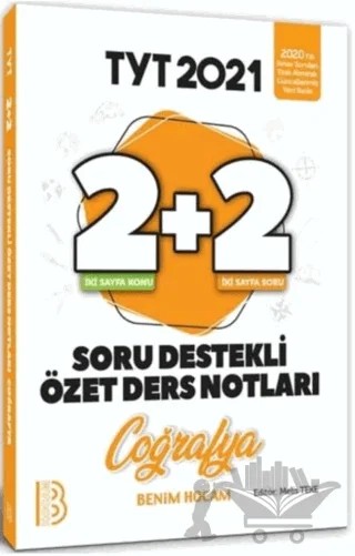 TYT Coğrafya Soru Destekli Özet Ders Notları – Melis Teke – Benim Hocam Yayınları kitap kapağı