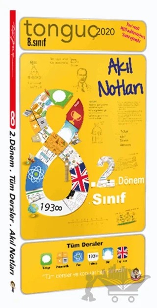 2020 8. Sınıf 2. Dönem Tüm Dersler Akıl Notları – Kolektif – Tonguç Akademi kitap kapağı